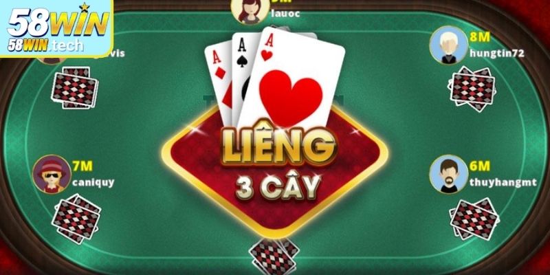 Liêng – Game bài xanh chín 68Win đơn giản, tốc độ cao