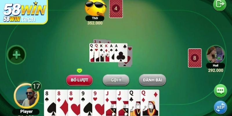 Tổng hợp tựa game bài xanh chín 58Win nổi bật nhất